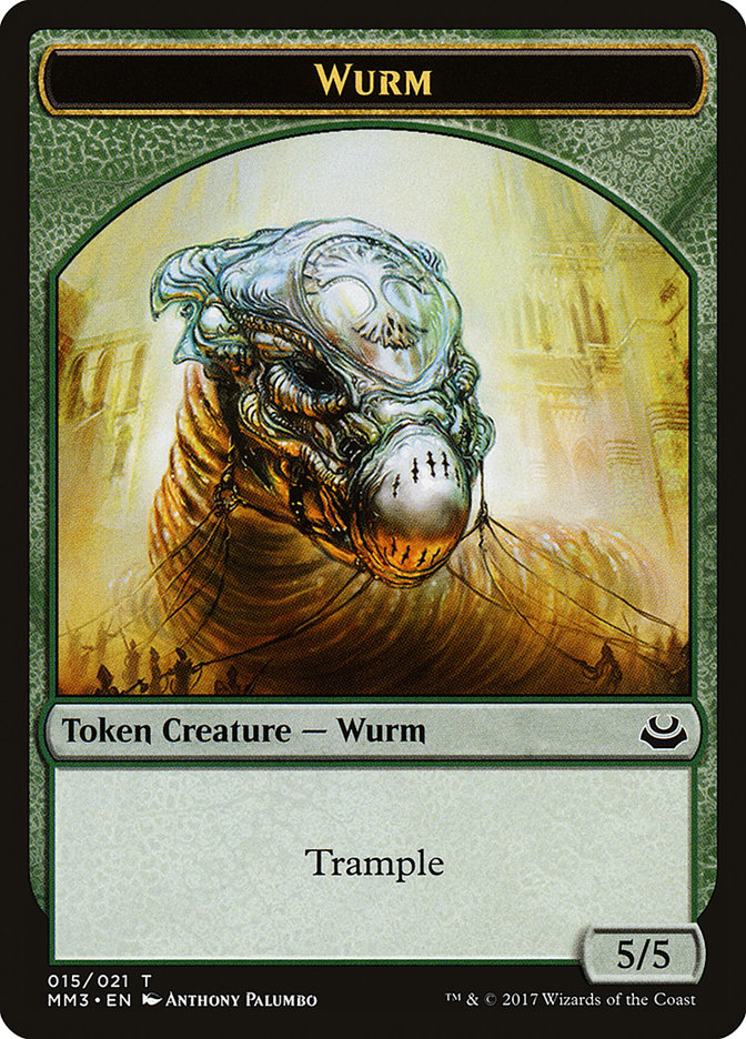 Wurm Token [Modern Masters 2017 Tokens] | L.A. Mood Comics and Games