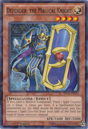 Defender, The Magical Knight [BP03-EN054] Shatterfoil Rare | L.A. Mood Comics and Games