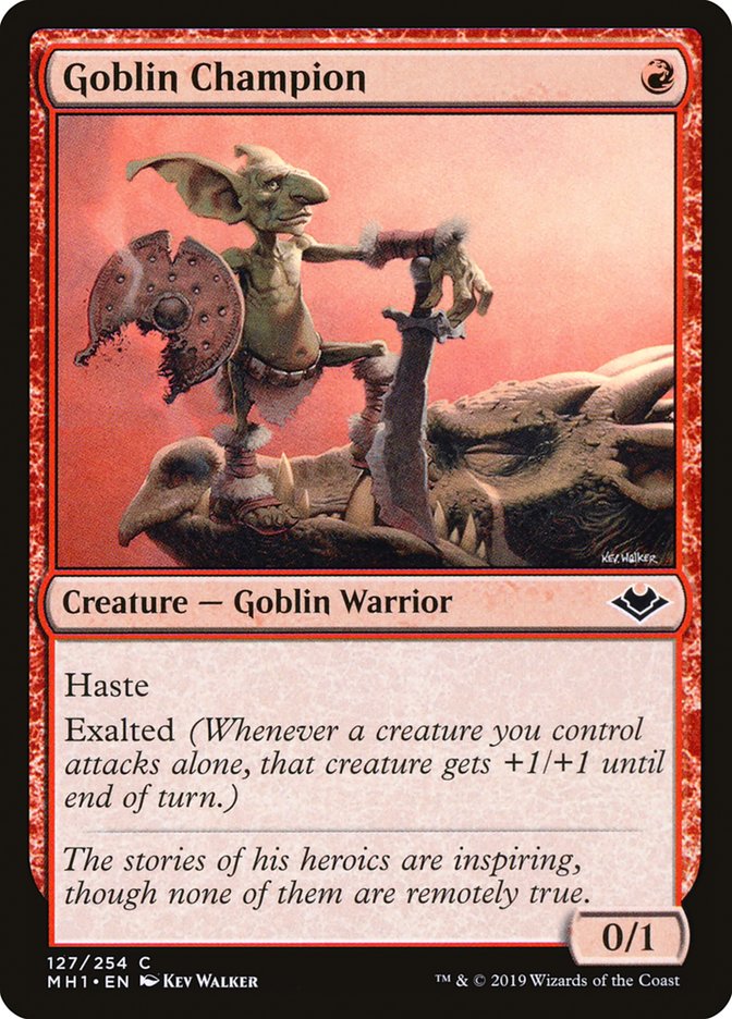 Goblin Champion [Modern Horizons] | L.A. Mood Comics and Games