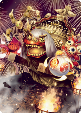 March of Reckless Joy Art Card [Kamigawa: Neon Dynasty Art Series] | L.A. Mood Comics and Games