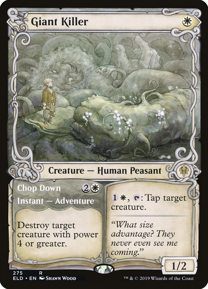 Giant Killer // Chop Down (Showcase) [Throne of Eldraine] | L.A. Mood Comics and Games