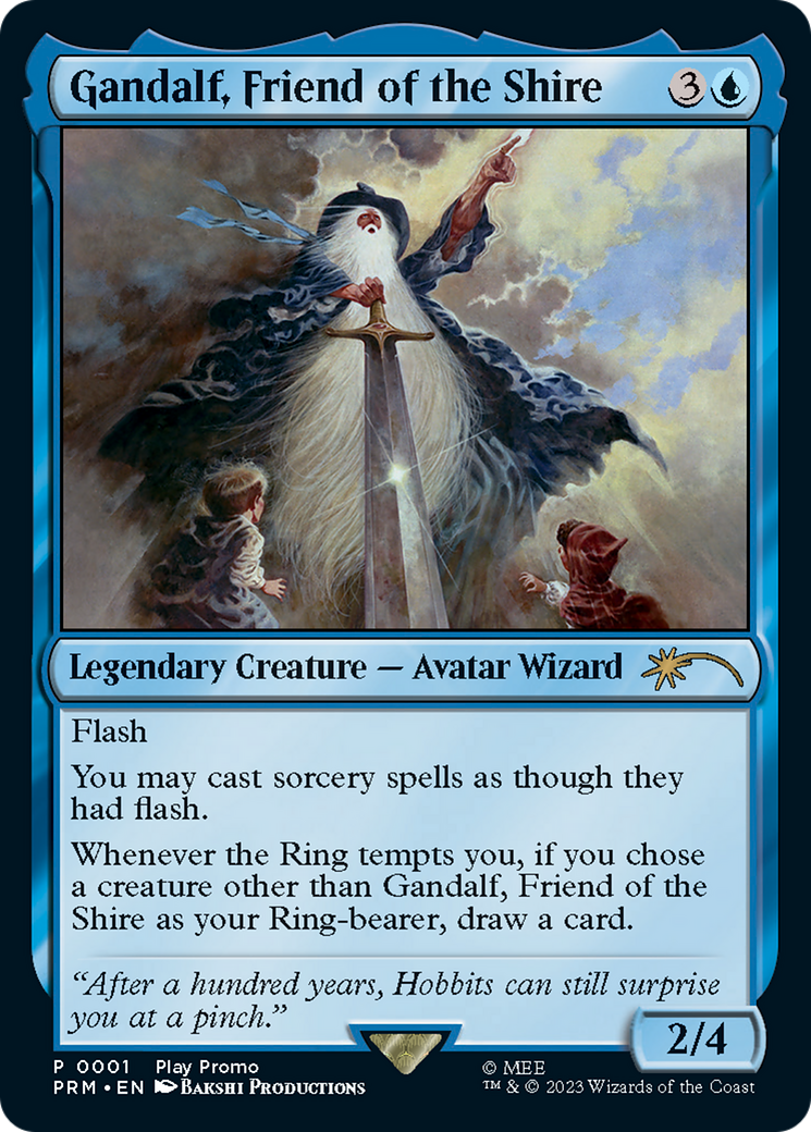 Gandalf, Friend of the Shire [Wizards Play Network 2023] | L.A. Mood Comics and Games