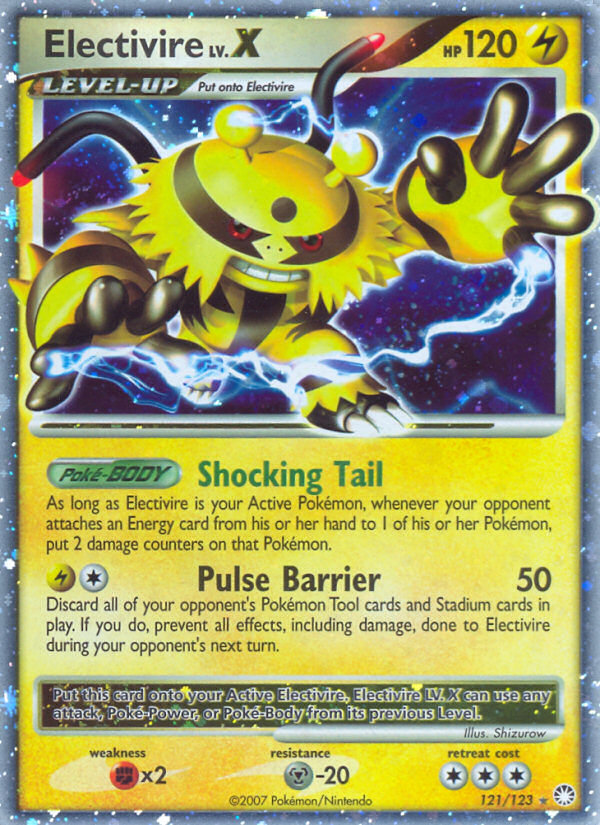 Electivire LV.X (121/123) [Diamond & Pearl: Mysterious Treasures] | L.A. Mood Comics and Games