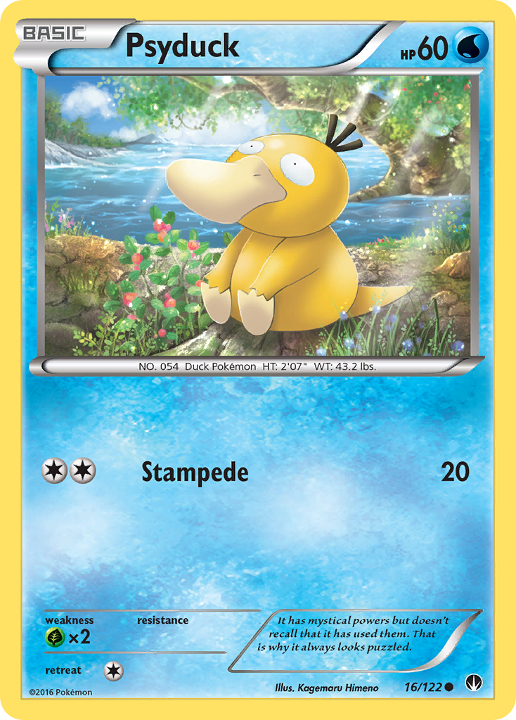 Psyduck (16/122) [XY: BREAKpoint] | L.A. Mood Comics and Games