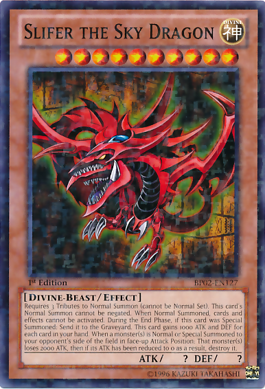 Slifer the Sky Dragon [BP02-EN127] Mosaic Rare | L.A. Mood Comics and Games