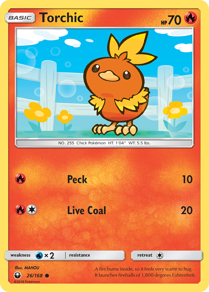 Torchic (26/168) [Sun & Moon: Celestial Storm] | L.A. Mood Comics and Games