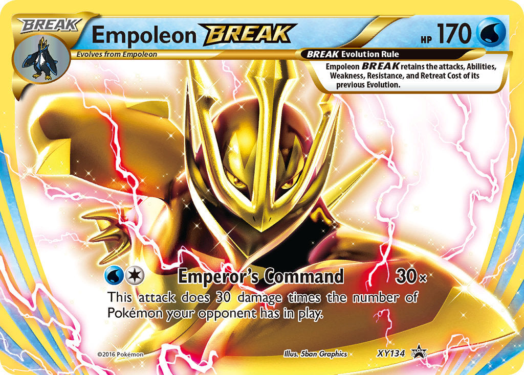 Empoleon BREAK (XY134) [XY: Black Star Promos] | L.A. Mood Comics and Games