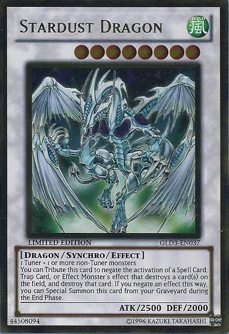 Stardust Dragon [GLD3-EN037] Gold Rare | L.A. Mood Comics and Games