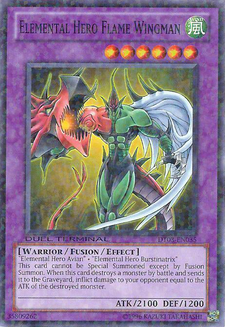 Elemental Hero Flame Wingman [DT03-EN035] Common | L.A. Mood Comics and Games