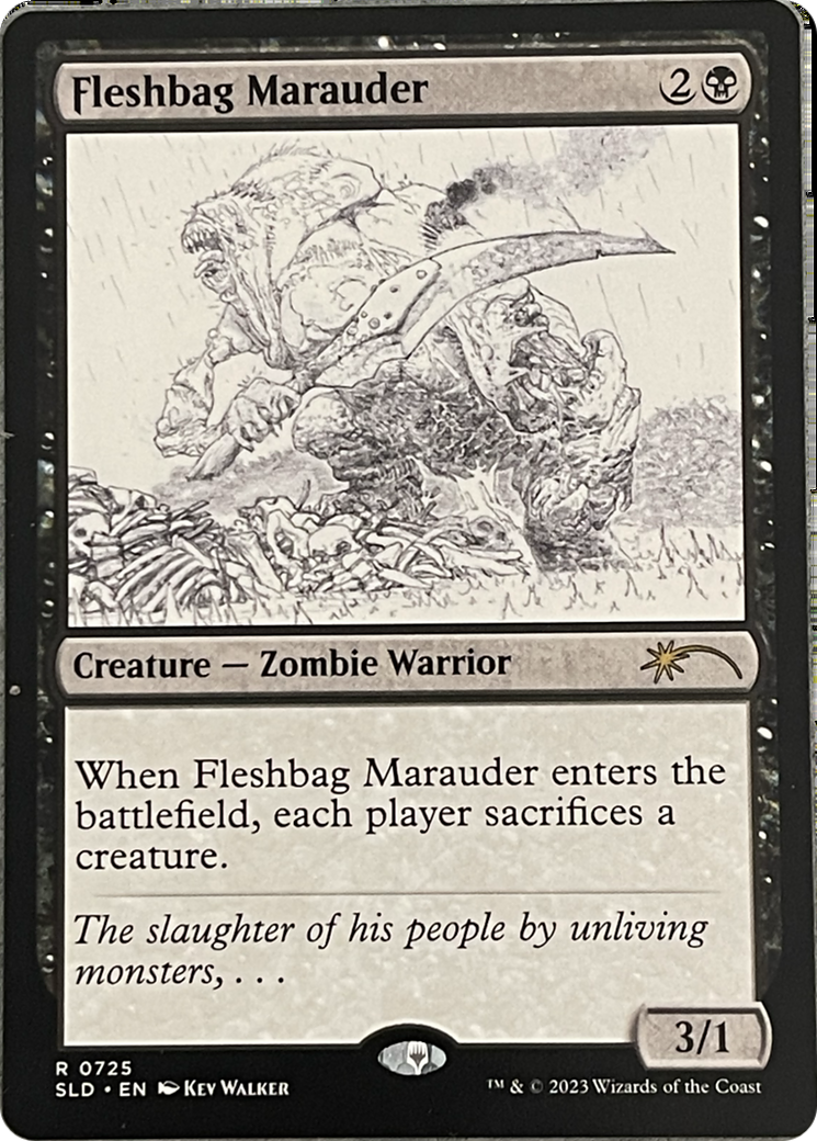 Fleshbag Marauder (Sketch Showcase) [Secret Lair Drop Series] | L.A. Mood Comics and Games