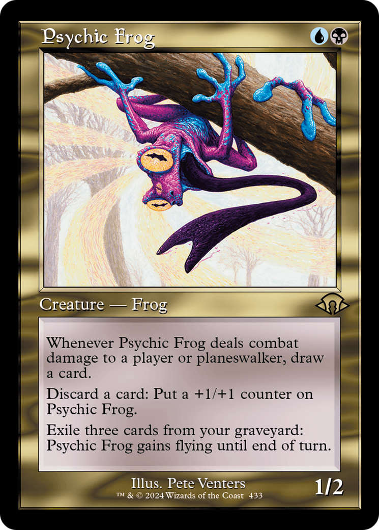 Psychic Frog (Retro) [Modern Horizons 3] | L.A. Mood Comics and Games