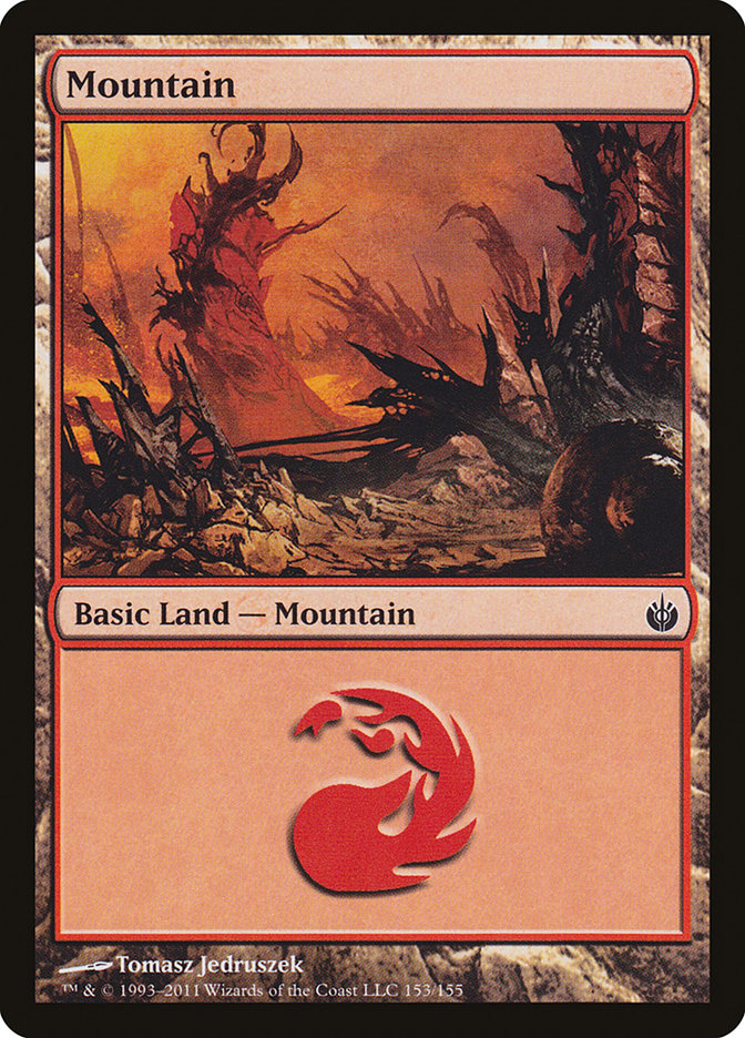 Mountain (153) [Mirrodin Besieged] | L.A. Mood Comics and Games