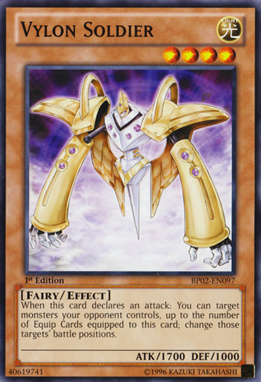 Vylon Soldier [BP02-EN097] Mosaic Rare | L.A. Mood Comics and Games