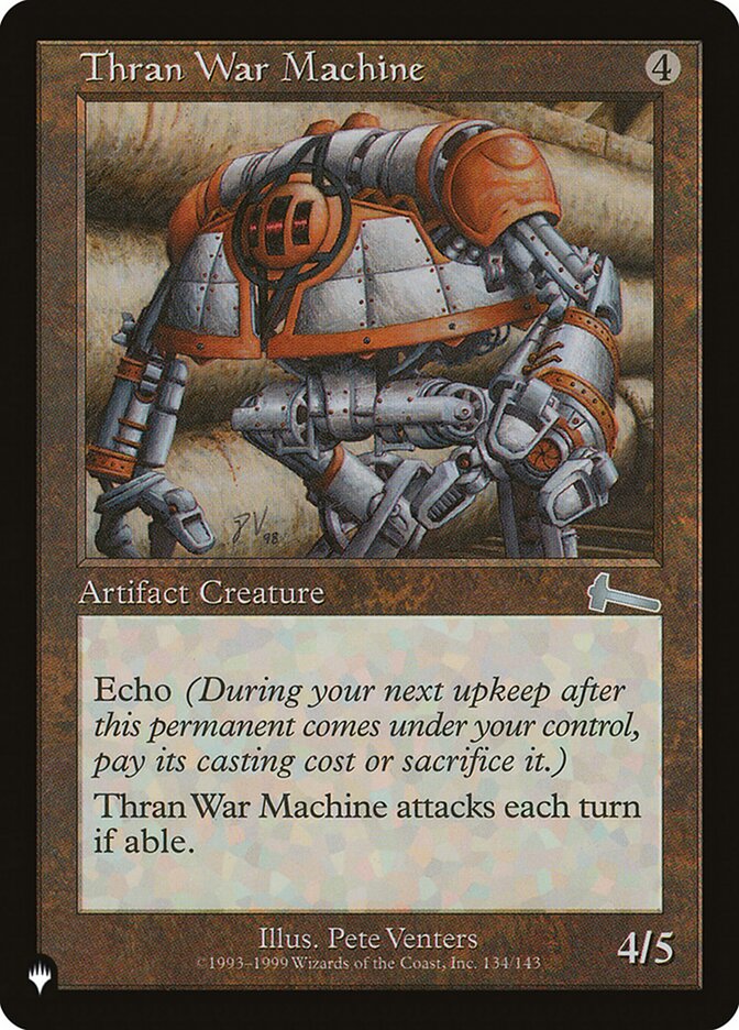 Thran War Machine [The List] | L.A. Mood Comics and Games