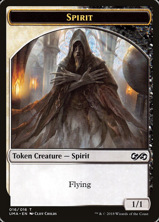 Spirit Token (016/016) [Ultimate Masters Tokens] | L.A. Mood Comics and Games