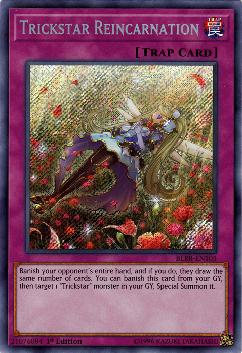 Trickstar Reincarnation [BLRR-EN105] Secret Rare | L.A. Mood Comics and Games