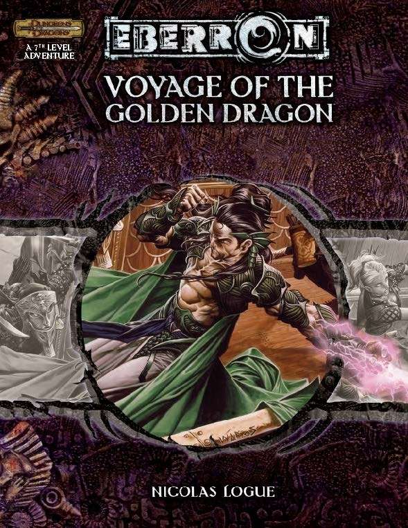 OOP! DND 3.5 EBR VOYAGE OF THE GOLDEN DRAGON ADV | L.A. Mood Comics and Games