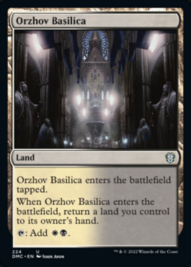 Orzhov Basilica [Dominaria United Commander] | L.A. Mood Comics and Games