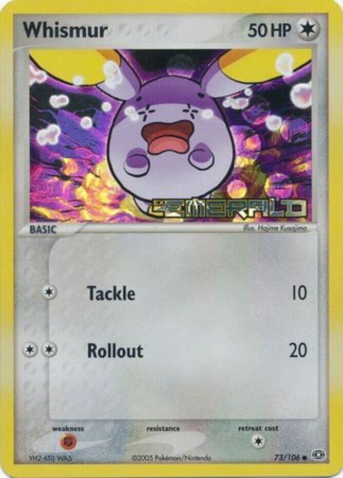 Whismur (73/106) (Stamped) [EX: Emerald] | L.A. Mood Comics and Games