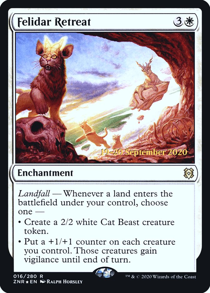 Felidar Retreat [Zendikar Rising Prerelease Promos] | L.A. Mood Comics and Games