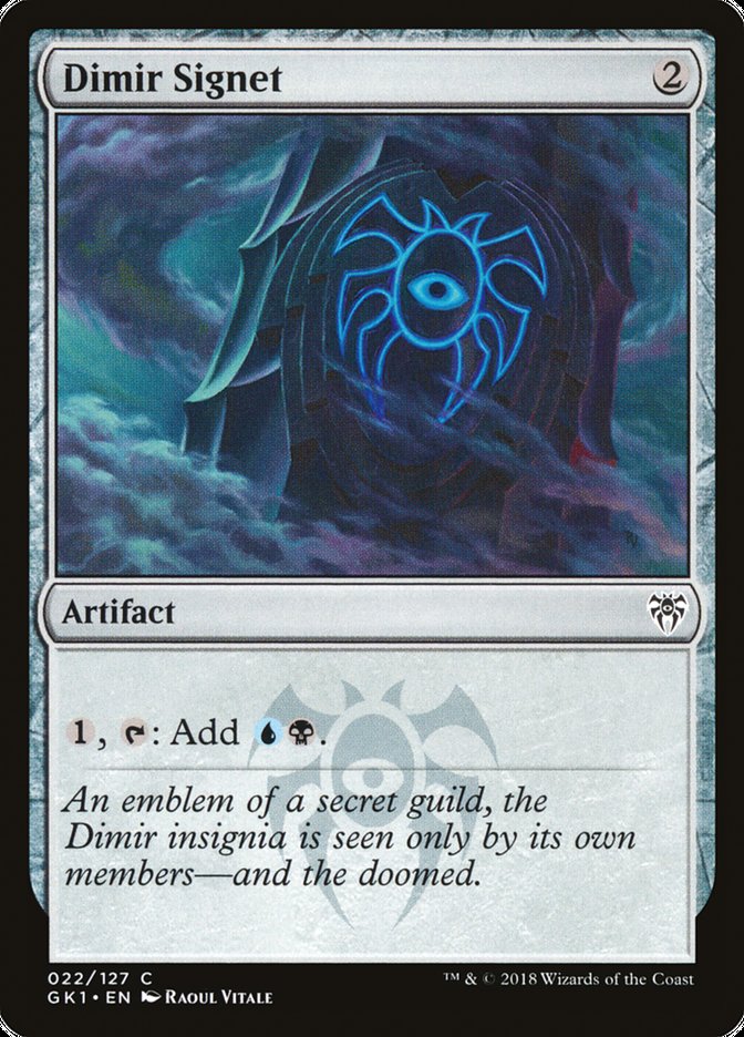 Dimir Signet [Guilds of Ravnica Guild Kit] | L.A. Mood Comics and Games