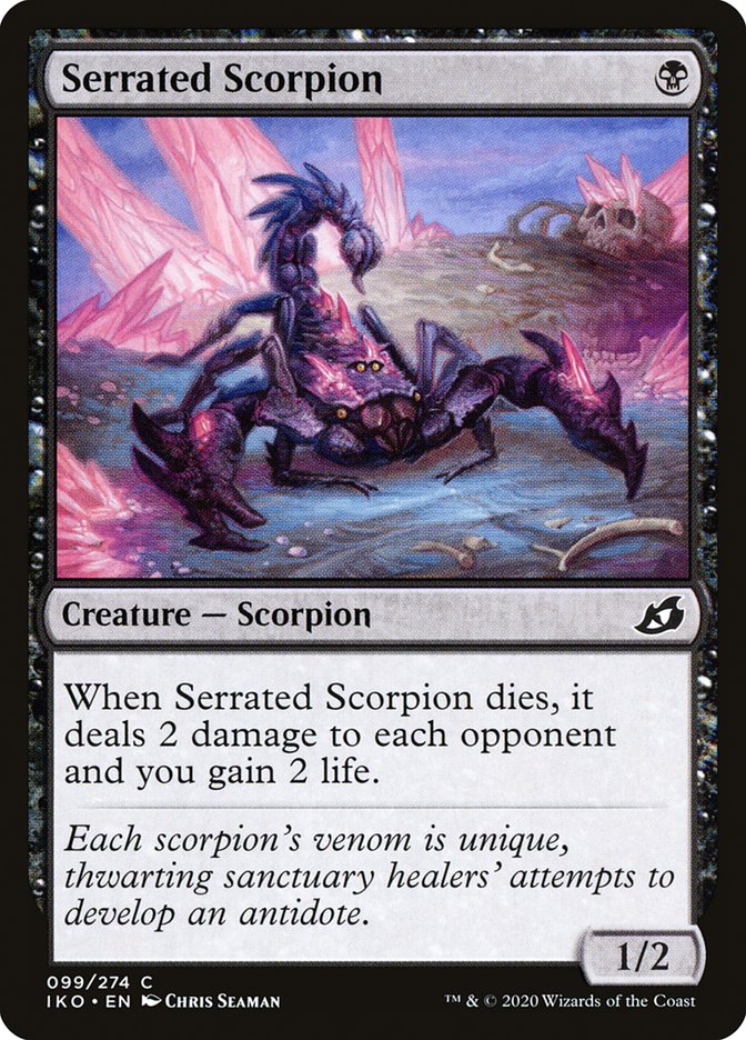 Serrated Scorpion [Ikoria: Lair of Behemoths] | L.A. Mood Comics and Games