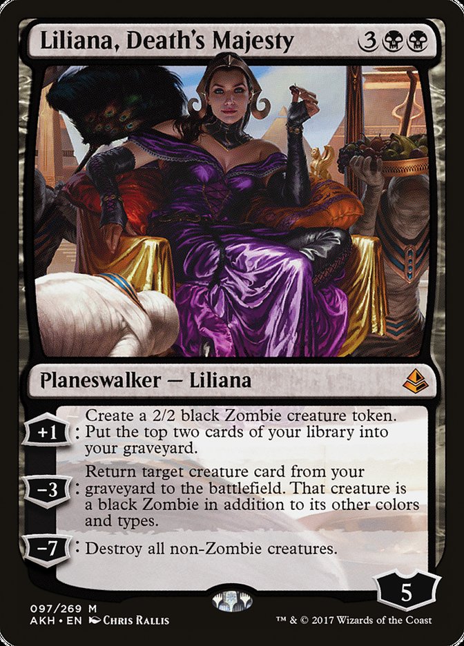 Liliana, Death's Majesty [Amonkhet] | L.A. Mood Comics and Games