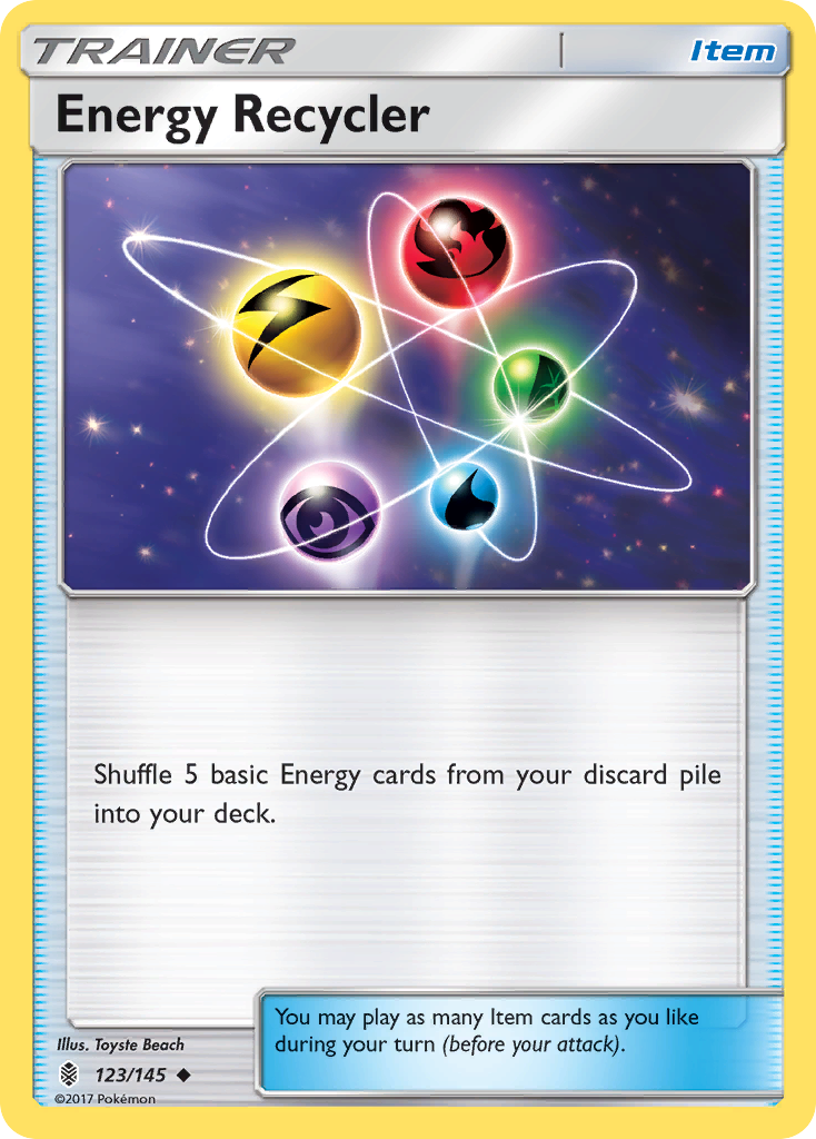 Energy Recycler (123/145) [Sun & Moon: Guardians Rising] | L.A. Mood Comics and Games