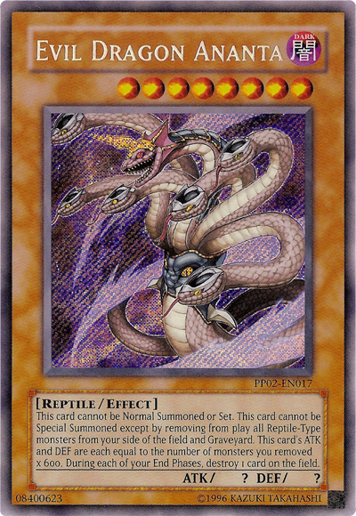 Evil Dragon Ananta [PP02-EN017] Secret Rare | L.A. Mood Comics and Games