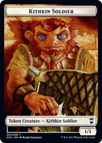 Kithkin Soldier // Pegasus Double-Sided Token [Kaldheim Commander Tokens] | L.A. Mood Comics and Games