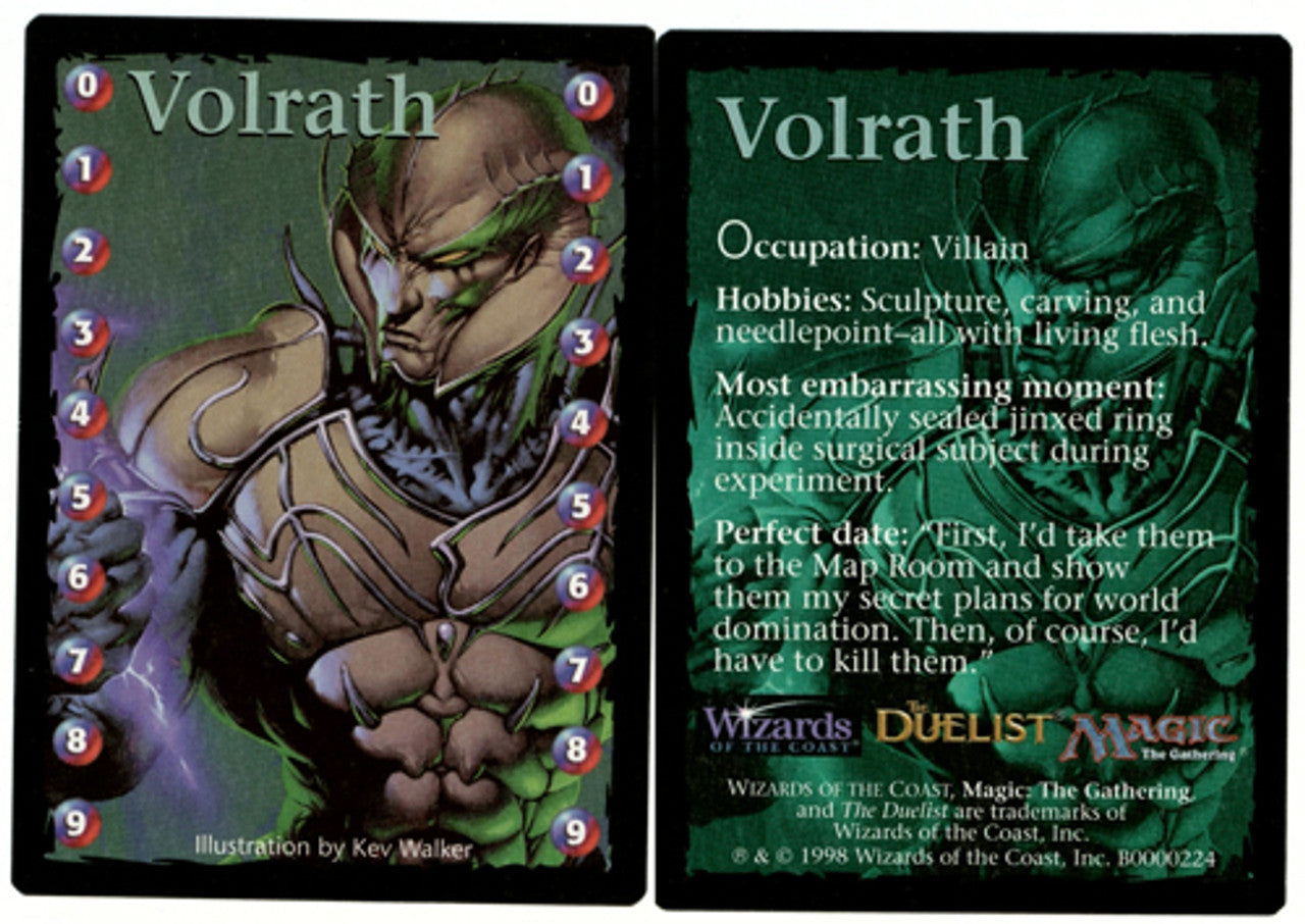 Volrath Life Counter Token [Media Promos] | L.A. Mood Comics and Games