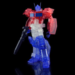 Transformers Flame Toys Furai Model: Optimus Prime IDW (Clear ver.) | L.A. Mood Comics and Games