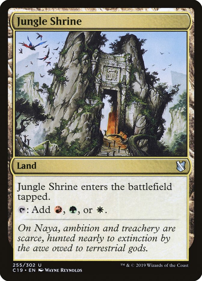 Jungle Shrine [Commander 2019] | L.A. Mood Comics and Games