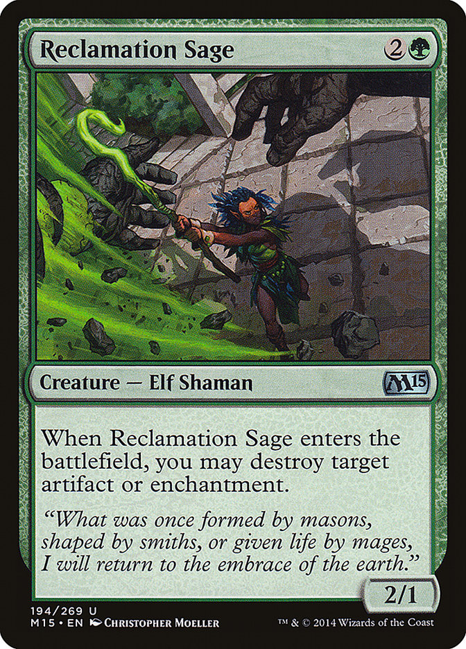 Reclamation Sage [Magic 2015] | L.A. Mood Comics and Games