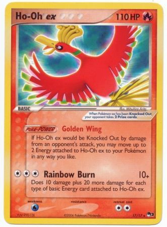 Ho-Oh ex (17/17) (Non-Holo) [POP Series 3] | L.A. Mood Comics and Games