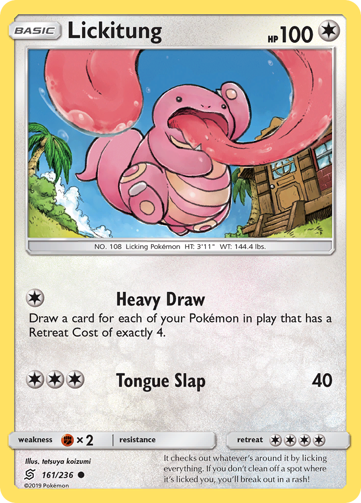 Lickitung (161/236) [Sun & Moon: Unified Minds] | L.A. Mood Comics and Games