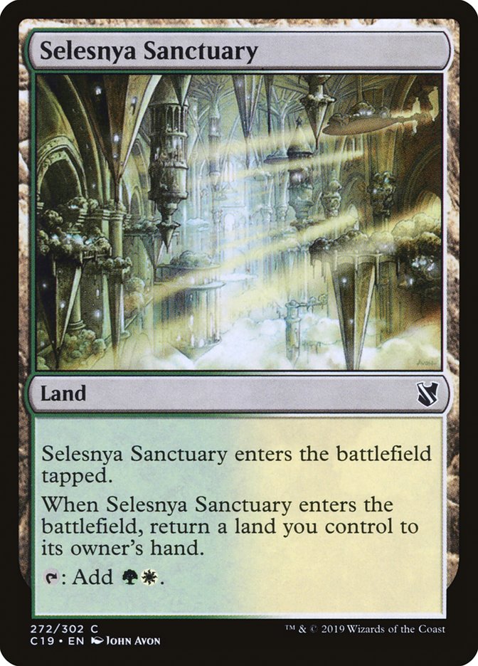 Selesnya Sanctuary [Commander 2019] | L.A. Mood Comics and Games