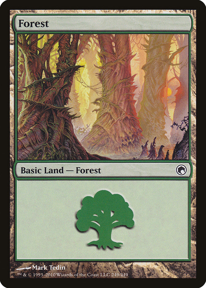 Forest (249) [Scars of Mirrodin] | L.A. Mood Comics and Games