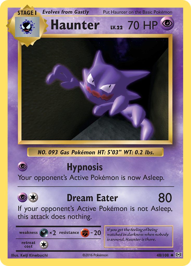 Haunter (48/108) [XY: Evolutions] | L.A. Mood Comics and Games