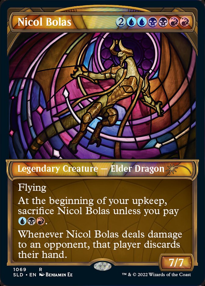 Nicol Bolas (Showcase Textured) [Secret Lair Drop Series] | L.A. Mood Comics and Games