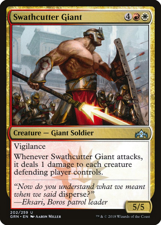 Swathcutter Giant [Guilds of Ravnica] | L.A. Mood Comics and Games