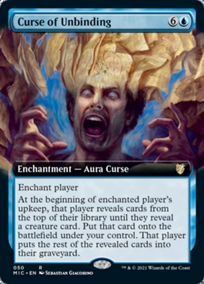 Curse of Unbinding (Extended Art) [Innistrad: Midnight Hunt Commander] | L.A. Mood Comics and Games