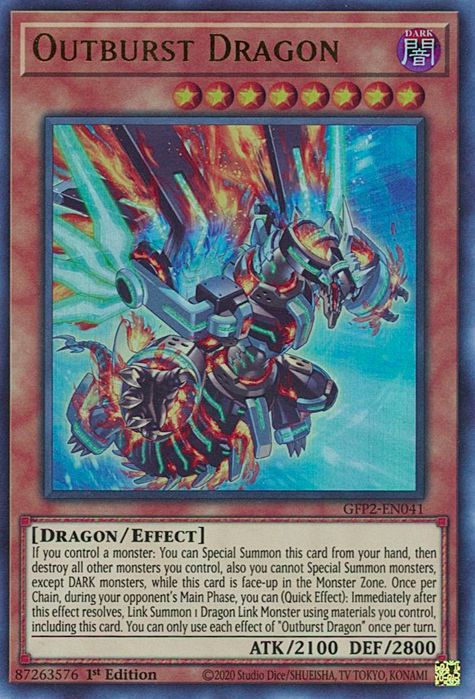 Outburst Dragon [GFP2-EN041] Ultra Rare | L.A. Mood Comics and Games