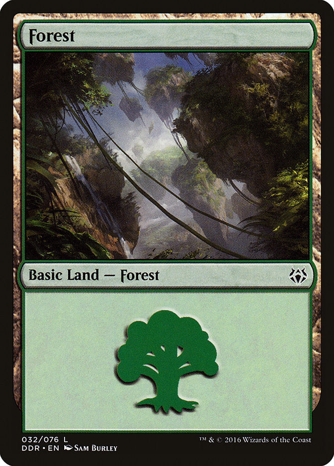 Forest (32) [Duel Decks: Nissa vs. Ob Nixilis] | L.A. Mood Comics and Games