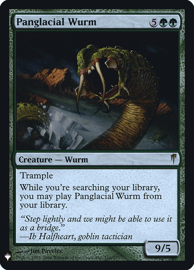 Panglacial Wurm [Mystery Booster] | L.A. Mood Comics and Games