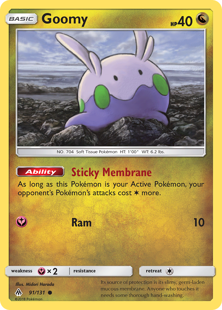 Goomy (91/131) [Sun & Moon: Forbidden Light] | L.A. Mood Comics and Games
