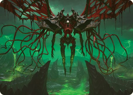 Archfiend of the Dross Art Card [Phyrexia: All Will Be One Art Series] | L.A. Mood Comics and Games