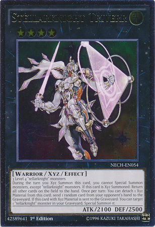 Stellarknight Triverr [NECH-EN054] Ultimate Rare | L.A. Mood Comics and Games
