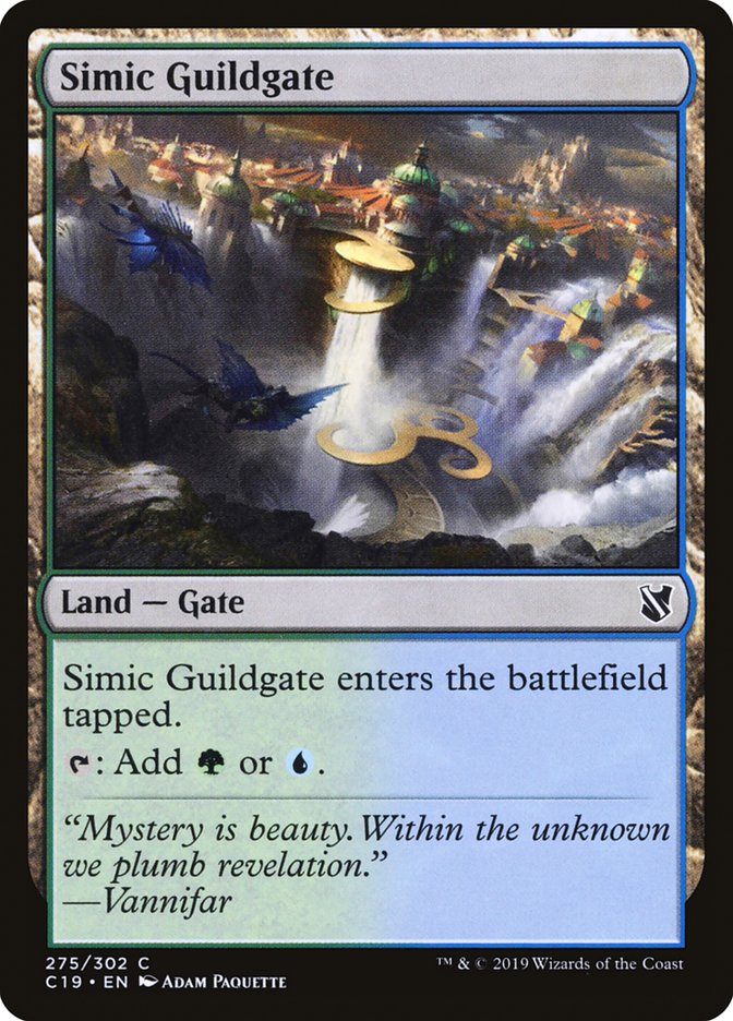 Simic Guildgate [Commander 2019] | L.A. Mood Comics and Games