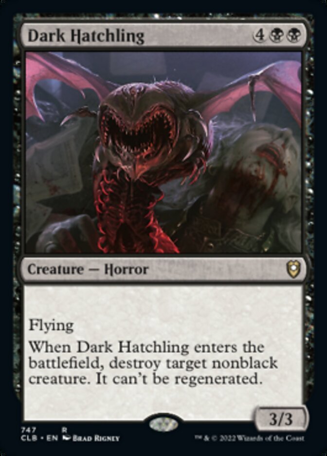 Dark Hatchling [Commander Legends: Battle for Baldur's Gate] | L.A. Mood Comics and Games